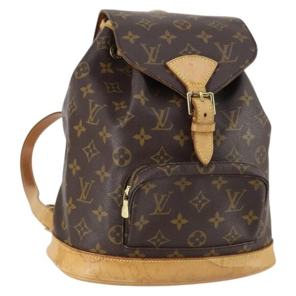 LOUIS VUITTON Monogram Montsouris MM Backpack M51136 LV Auth 142466 - Picture 1 of 16